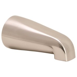 (image for) 1/2 in. FIP Bathtub Spout without Diverter, Brushed Nickel