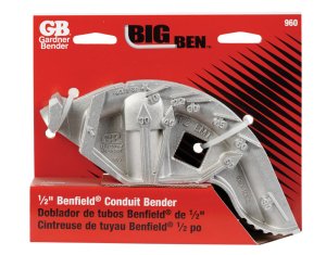 (image for) Gardner Bender Big Ben 1/2 in. x 7.7 in. L Hand Bender 1 pc.