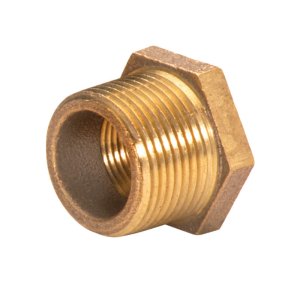 (image for) 1-1/2 in. Male x 1 in. Dia. Female Brass Hex Bushing