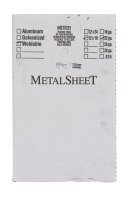 (image for) 12 in. Uncoated Steel Weldable Sheet