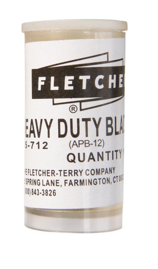 (image for) Steel Single Edge Acrylic Scoring Blade .25 in. L 10 pc