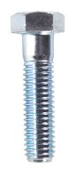 (image for) 1/2 in. Dia. x 2 in. L Heat Treated Zinc Steel Hex Head