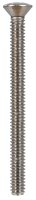 (image for) No. 1/4-20 x 3 in. L Phillips Oval Head Stainless Steel