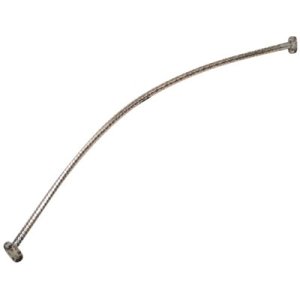 (image for) 60 in. Stainless Steel Curved Shower Rod