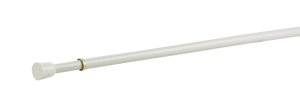 (image for) Enamel White Tension Rod 28 in. L x 48 in. L