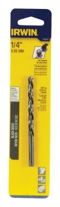 (image for) 1/4 in. x 4 in. L High Speed Steel Left Hand Drill Bit 1 p