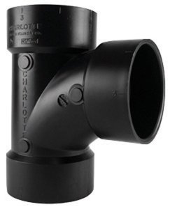 (image for) 3 in. Hub x 3 in. Dia. Hub ABS Sanitary Tee