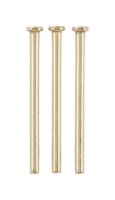 (image for) 4 in. L Satin Brass Hinge Pin 3 pk