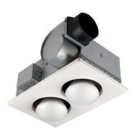 (image for) Bathroom Ventilation Fan/Heat Combination with Lights
