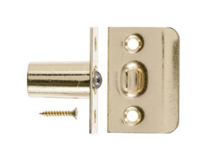 (image for) 1 in. H x 1 in. W x 2 in. D Brass Metal Ball Catch