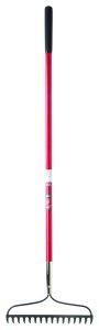 (image for) 57 in. L x 16 in. W Steel Hoe/Rake Fiberglass