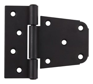 (image for) 4.63 in. L Gloss Steel Gate Hinge 1 pk
