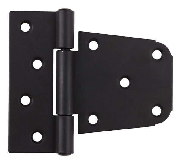 (image for) 4.63 in. L Gloss Steel Gate Hinge 1 pk
