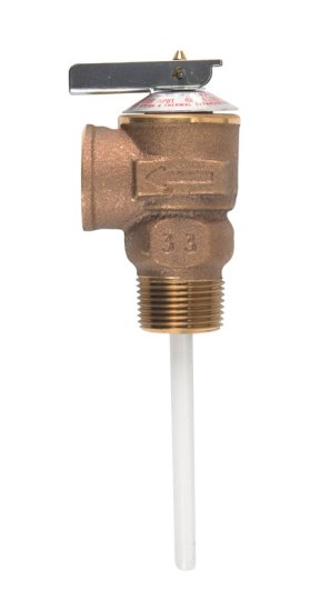 (image for) Temperature and Pressure Relief Valve 3/4" Short