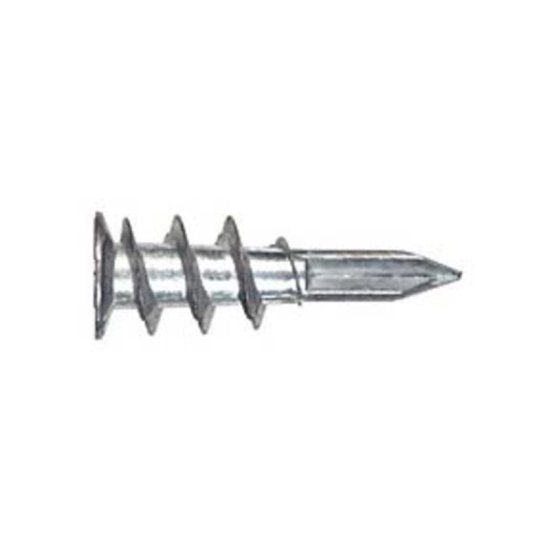 (image for) Hillman 1.5 in. L Steel Ribbed Head Drywall Anchors 100 pk