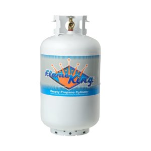 (image for) Flame King 30 lb Steel Type 1 Empty LP Tank