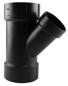 (image for) 3 in. Hub x 3 in. Dia. Hub ABS Wye