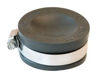 (image for) Schedule 40 2 in. Hub Hub PVC Drain Cap