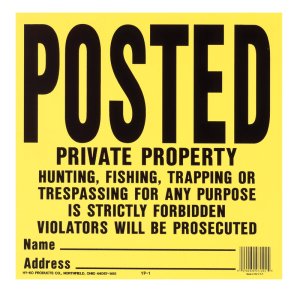 (image for) English Yellow Informational Sign 11 in. H x 11 in. W