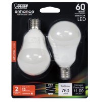 (image for) A15 E17 (Intermediate) LED Bulb Soft White 60 Watt