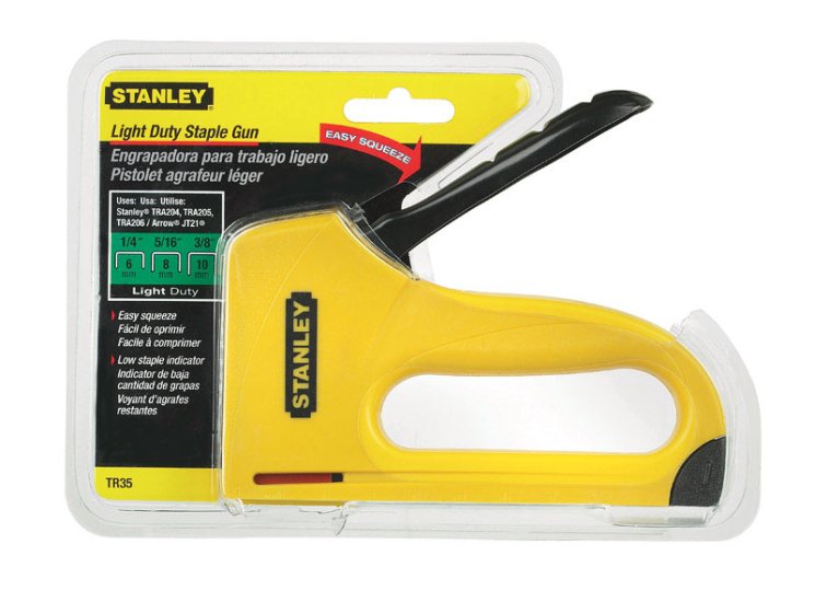 (image for) Light Duty Narrow Staple Gun Yellow