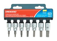 (image for) Assorted Sizes x 3/8 in. drive SAE 6 Point Hex Bit Sock
