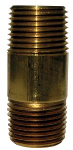 (image for) 1/4 in. MPT x 1/4 in. Dia. x 2-1/2 in. L MPT Brass Nipple