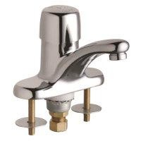 (image for) CHICAGO SINGLE SUPPLY METERING SINK FAUCET, LEAD FREE