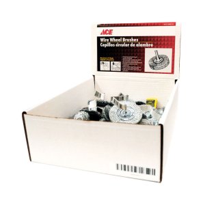 (image for) Assorted in. Coarse Wire Wheel Brush 4500 rpm 24 pc.