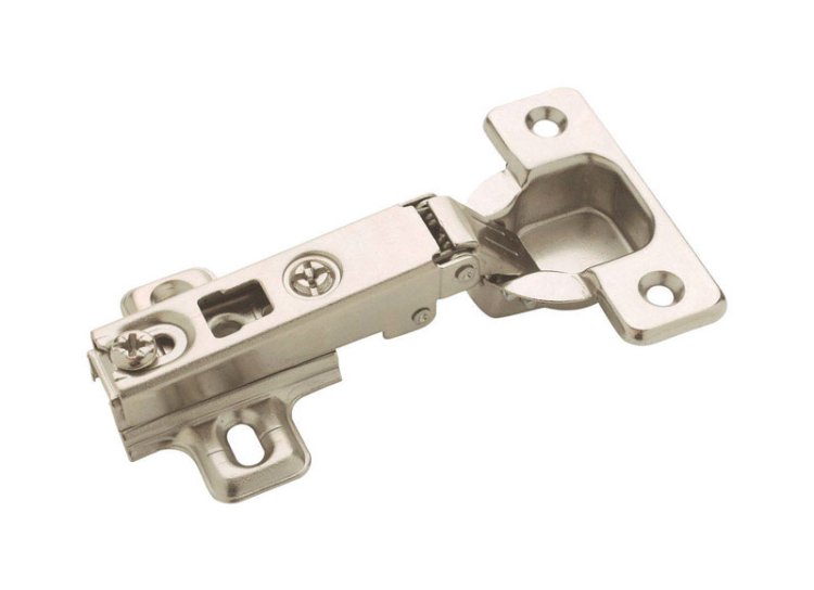 (image for) 2-7/16 in. W x 2-9/16 in. L Nickel Steel Full Frameless 2pk