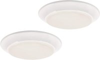 (image for) 7.5 in. 11.5 Watt LED Flush Mount 2pk