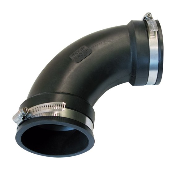 (image for) Schedule 40 3 in. Hub x 3 in. Dia. Hub PVC Elbow