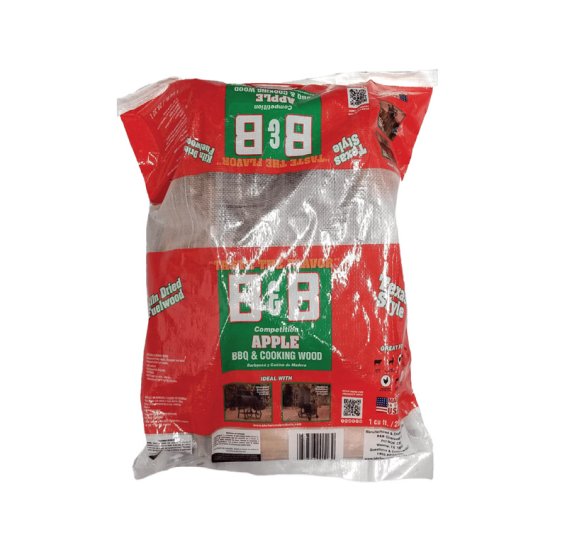 (image for) B&B Charcoal All Natural Apple Cooking Logs 1 cu ft