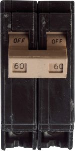 (image for) 60 amps Plug In 2-Pole Circuit Breaker Eaton