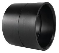 (image for) 1-1/2 in. Hub x 1-1/2 in. Dia. Hub ABS Coupling