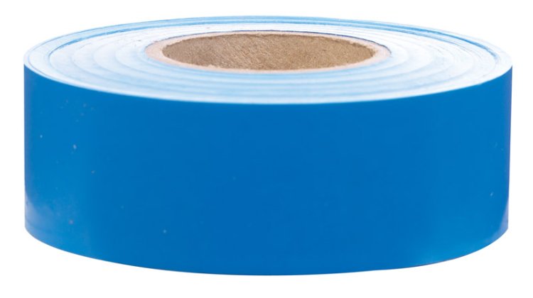 (image for) 300 ft. L x 1.2 in. W Plastic Flagging Tape Blue