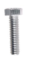 (image for) 5/16 in. Dia. x 1-1/4 in. L Zinc Plated Steel Hex Bolt 1