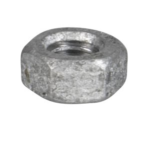 (image for) 1/4 in. Hot Dipped Galvanized Steel USS Hex Nut 100 pk