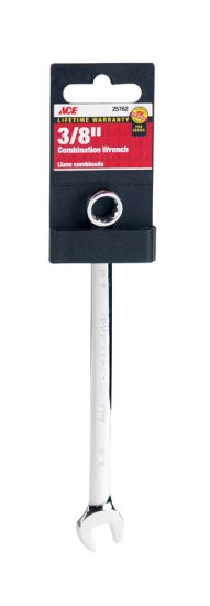 (image for) Pro Series 3/8 x 3/8 x 6.2 in. L SAE Combination Wrench 1 pc