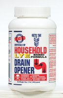 (image for) Household Lye Based Crystals Drain Opener 1 lb.