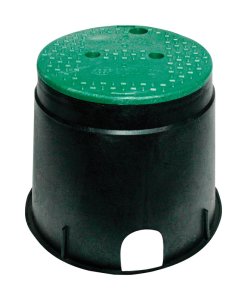 (image for) 12-13/16 in. W X 10-7/16 in. H Round Valve Box with Overlapping