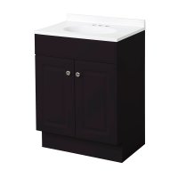 (image for) Espresso Bathroom Vanity 24 in. W X 18 in. D X 35 in. H