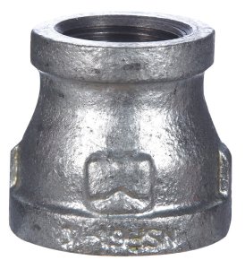 (image for) 3/8 in. FPT x 1/4 in. Dia. FPT Galvanized Malleable