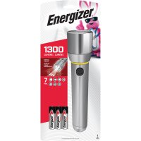 (image for) Energizer 1300 lm Gray LED Flashlight AA Battery