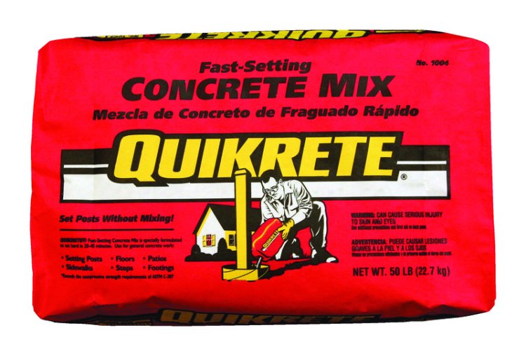 (image for) Fast Setting Concrete Mix 50 lb Gray