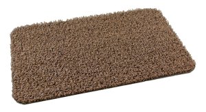 (image for) Tan Polyethylene Nonslip Door Mat 30 in. L x 18 in. W