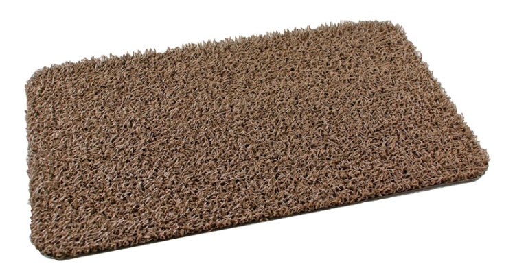 (image for) Tan Polyethylene Nonslip Door Mat 30 in. L x 18 in. W