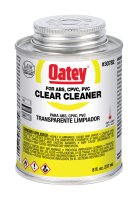 (image for) Clear Cleaner For ABS/CPVC/PVC 8 oz.