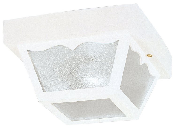 (image for) Matte White Switch Incandescent Light Fixture