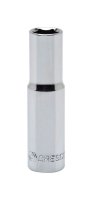(image for) 12 mm x 3/8 in. drive Metric 6 Point Deep Socket 1 pc.